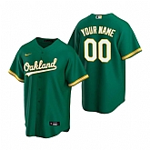 Oakland Athletics Customized Nike Green Stitched MLB Cool Base Jersey,baseball caps,new era cap wholesale,wholesale hats